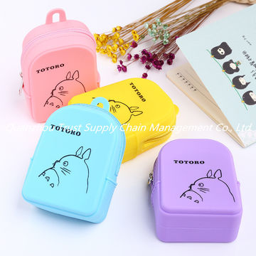 Monederos pequeños y lindos bolsos de silicona personalizados de moda 2020