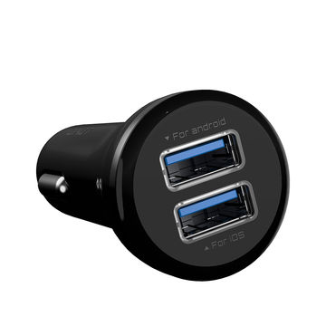 Chargeur Rapide Voiture Dual Port USB 3.1A - Taille Mini
