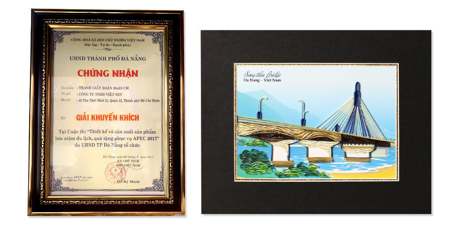 Vietnammade In Vietnam Handmade Animal Quilling Card 15x15 Cm Quilled 50 Years Anniversary On Global Sources