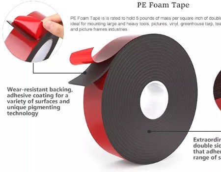 China Hot Strong Self Adhesive Souble Sided Tape Foam Coated Tissue Paper Double Sided Adhesive Tape On Global Sources Strong Double Sided Foam Tape Pe Foam Tape Acrylic Foam Tape