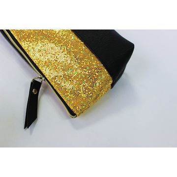 Glitter makeup bag wholesale hotsell