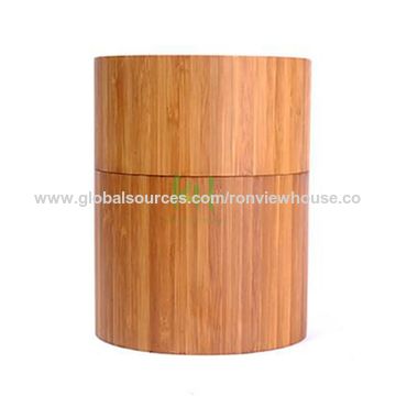 Tarros de bambú hexagonales, ideales para hojas de té, dulces, frutos secos, etc. - Contenedores de bambú al por mayor.