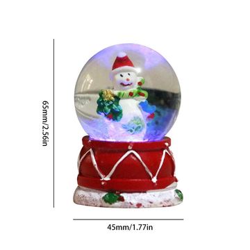 dosili Crystal Snow Globes Crystal Ball Glass Craft Home Coffee Shop  Desktop Decoration Christmas Birthday Wedding Valentine's Day Gift 