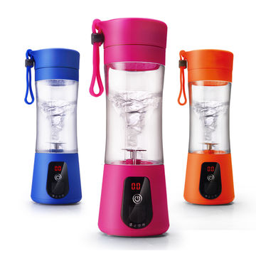 Portable Blender Juicer Cup Rechargeable With 4 Blades For Shakes