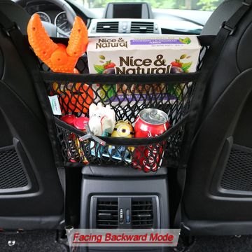 Red de almacenamiento para asiento de coche, Organizador de