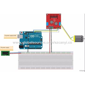 China Custom pcb board dual H bridge DC stepper motor drive controller ...