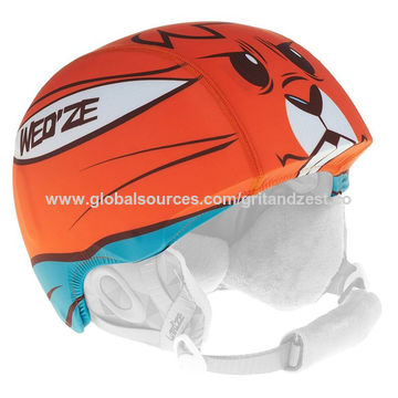 Housse de casques ski publicitaire Tissus lycra 200 gr/m2