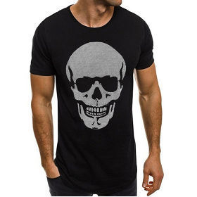 Compre Camisa Informal Con Estampado De Calaveras Para Hombre 2020 Ropa De Calle De Moda Camiseta G tica Fant stica Con Estampado Digital 3d y Camisas Casuales Para Hombre de China por 3.1 USD