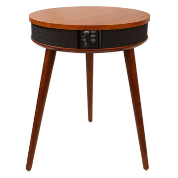 China Speaker Sound table Round shape Audio Table with BLUETOOTH ...