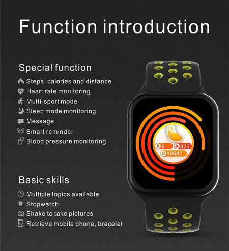 smartwatch sport f8