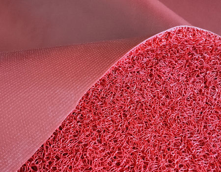 China High Quality PVC Backing Coil Mat, PVC Firm Backing Cushion Mat ...