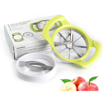 Comprar 1 Uds. Cortador de manzanas de alta calidad, cortador de frutas y  verduras de acero inoxidable, herramienta de cocina