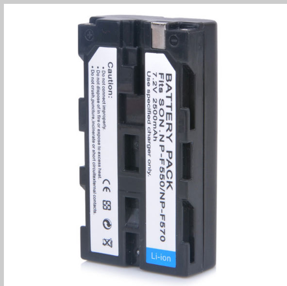 Rechargeable 2400mah 7 2v Lithium Ion Np F550 Np F570 Digital Camera Video Battery Replacement Global Sources