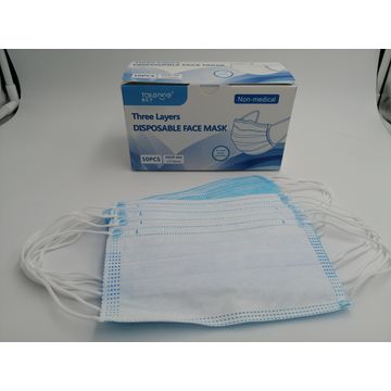 ChinaProtective dust mask 3 ply face mask with low price on Global Sources