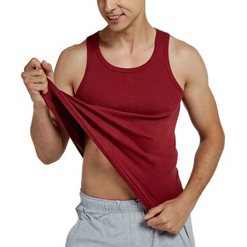 Men's Slim Warm Underwear Sets Cotton Undershirts Home Wear