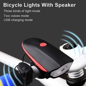 Luz delantera para bicicleta, luces traseras para bicicleta, carga USB, luz  trasera para bicicleta, luz trasera, batería recargable, aleación de