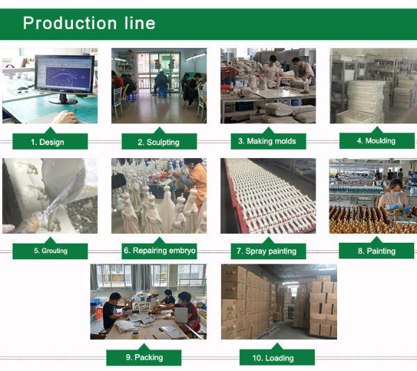 New resin art and craft style St saint Joseph jesus religious Catholic