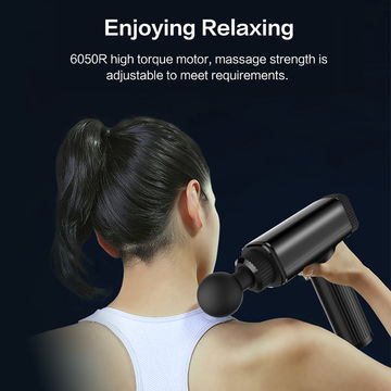 MEDITIVE Handheld Deep Tissue Massager Percussion Massage Machine for  Muscles