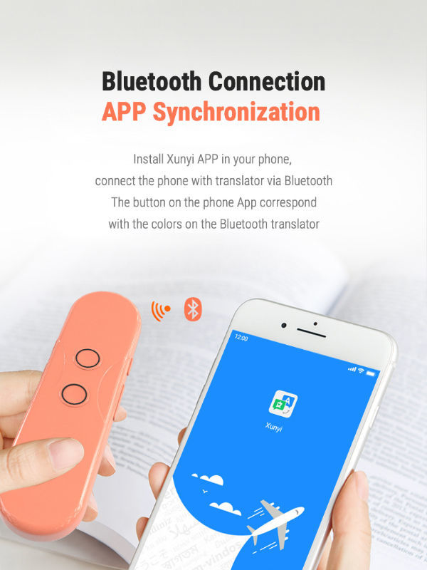 Compre Traductor Instantáneo Y Traducción De Cámara Con Su Teléfono T6 Voz  Bluetooth 5,0 Traductor De Voz y Traductor Instantáneo de China por 12 USD