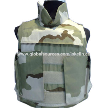 Desert CAMO NIJ-IIIa UHMWPE Shoulder Neck Groin Bullet Proof Protection  Vest!