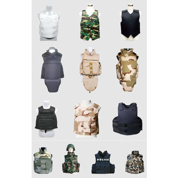 Desert CAMO NIJ-IIIa UHMWPE Shoulder Neck Groin Bullet Proof Protection  Vest!