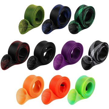 Braided Mesh Rod Protector Pole Gloves Fishing Tools Colorful Fishing Rod  Covers Sleeve - Explore China Wholesale Fishing Rod Sleeves and 1.fishing  Rod Cover, Fishing Rod Socks, Fishing Casting Rod Socks