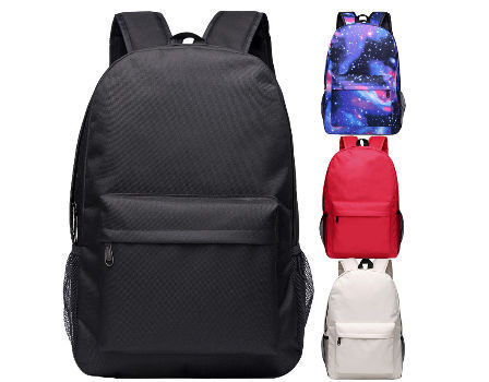 plain backpack for printing
