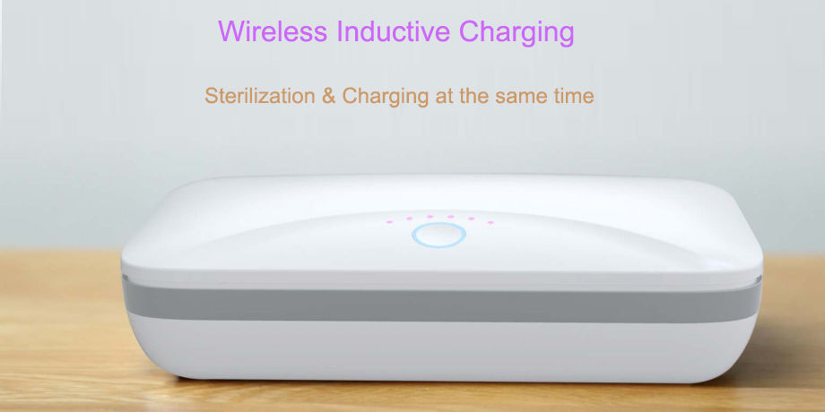 Breathing light uvc led sterilization box, portable uvc sanitizer box ...