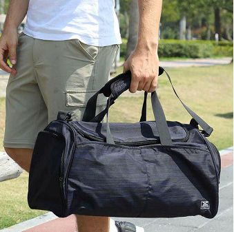 MIER Large Gym Duffle Bags for Men with Shoe Compartment