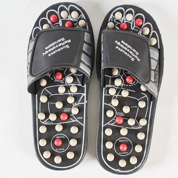 Reflexology Sandals Foot Massager Slippers Acupressure Acupuncture Shoes YW  | eBay