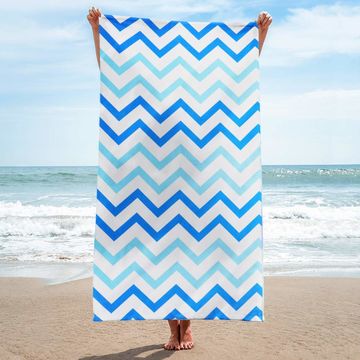 Toallas de playa baratas personalizadas con logo de colores