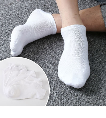 Color : Gray, Size : One Size Gray HUANGMENG Sock Toe Socks Cotton Boat Socks Invisible Women Sailboat Socks 