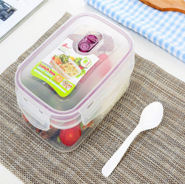 3/4 Grid Stainless Steel Food Box with Tableware Keep Food Hot Portable  Plastic Storage Containers Leakproof Lunch Box - China Food Container and  Stainless Steel Lunch Box price