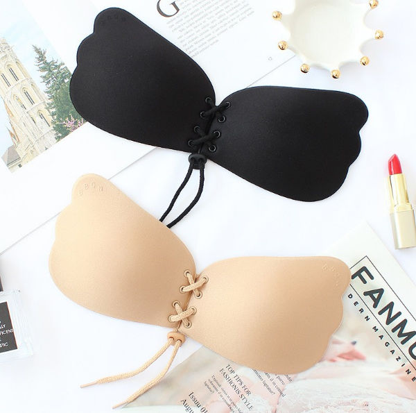 Seamless Wireless Adhesive Stick Bra Strapless Push Up Bras Women