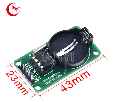 China Custom pcb board RTC DS1302 real time clock module For AVR ARM ...