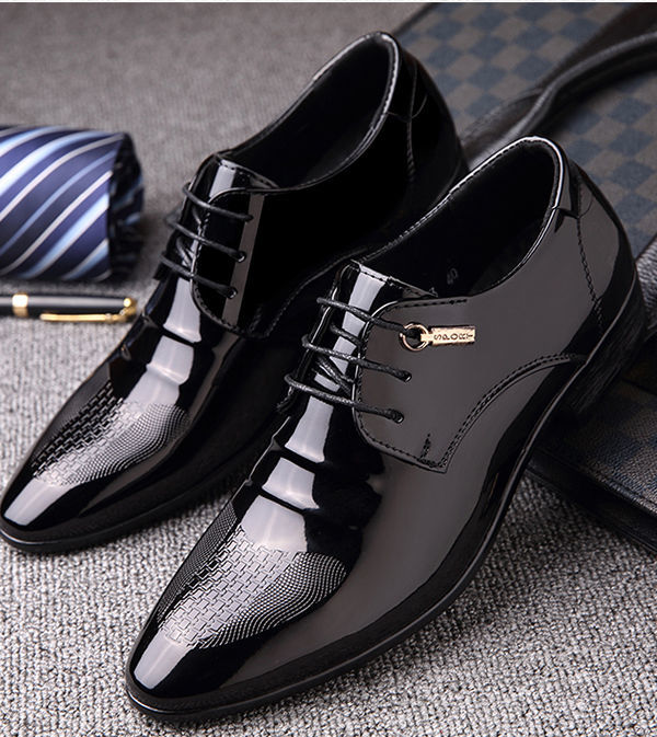 New Fashion High Quality Men′ S Lace-up Business Dress Leather Shoes -  China Men's Leather Shoes and Men's Dress Shoes price
