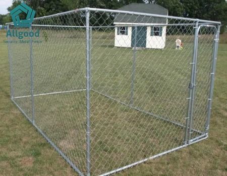 Grand chenil pour chien Outdoor Pet Run Enclosure Playpen Metal