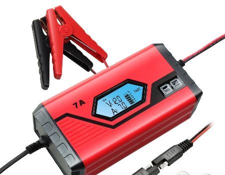 Motorcycle Power Tool TOPAC 3.5/7A 6/12 Volt Automatic Car Battery Charger for Automotive Boat & Marine RV Lawn & Garden Battery Systems 4350279593 Toys 