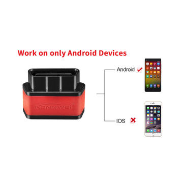 China Obd2 code reader china KW903 KONNWEI bluetooth code reader ELM327