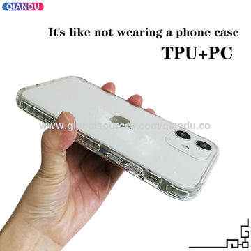 Funda Transparente de Alta Calidad TPU + PC Antigolpes para Teléfono con Nuevo Diseño y Molde Privado