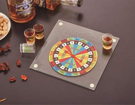 Plastic Test Game Drinking Roulette