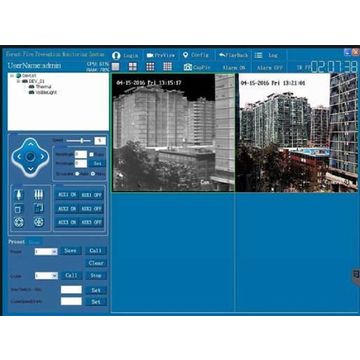 China Forest fire detection and alarm used thermal imaging camera ...