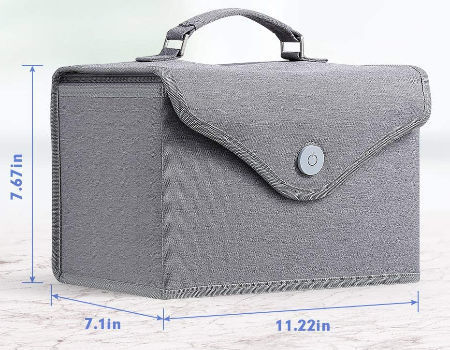 Foldable UV LED Sterilizer Bag with 6 Lamp Beads & Bracket for Household Items,Toys, Phone, etc. supplier