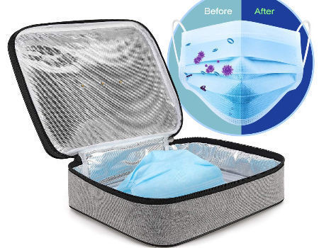 Foldable UV LED Sterilizer Bag with 6 Lamp Beads & Bracket for Household Items,Toys, Phone, etc. supplier