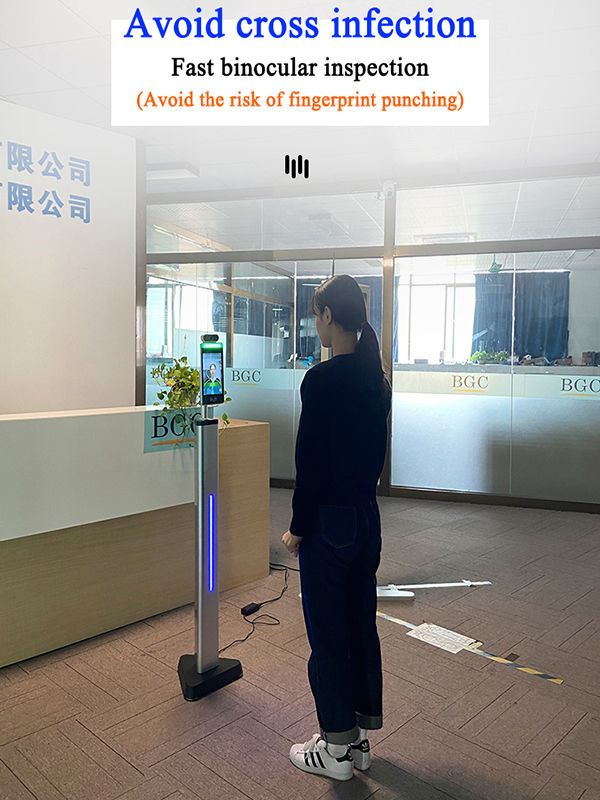 BGC- 8 inch indoor Android system face recognition attendance machine ...