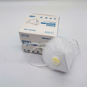 China Disposable Foldable Kn95 Mask with Breathing Valve on Global ...
