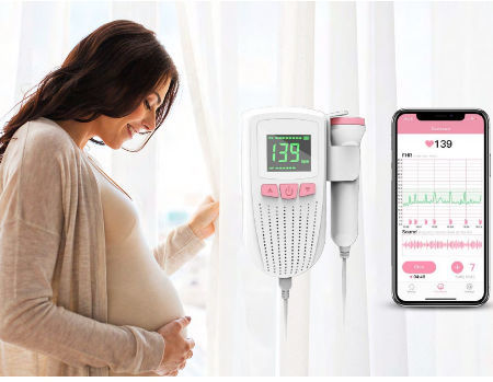 China Smart Bluetooth App Fetal Heart Monitor Us Fda 510k Eu Medical Ce Cn Cfda Approval On Global Sources Smart Fetal Heart Monitors Smart App Doppler Fetal Monitors Baby Care