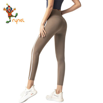 Compre Pantalones De Yoga Cintura De Las Mujeres Diseño Transparente Cintura  Alta Strecth Deporte Medias Legging y Yoga Pantalones De Cintura Alta de  China por 4.25 USD