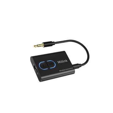 Buy Wholesale China Dual Link 3.5mm 3 In 1 Wireless Bluetooth 5.0 Aptx  Audio Transmitter Receiver For Tv Home Stereo Car & Bluetooth Transmitter  Receiver at USD 19