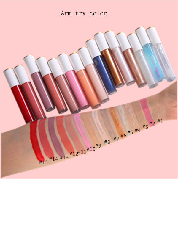 China VMAE Wholesale Colorful Lip Gloss With Brush Lip Gloss No Logo